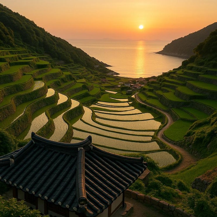 바다절경 20선 ⑤ 남해 다랭이마을 (경남 남해)