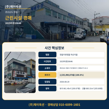 창원근린시설경매ㅣ경상남도 창원시 마산합포구 신포동2가 121-2ㅣ2025타경20646 썸네일