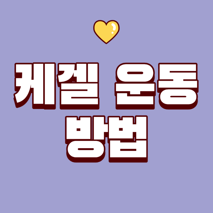 케겔 운동 방법 제대로 배우기! 골반저근 강화 운동의 핵심