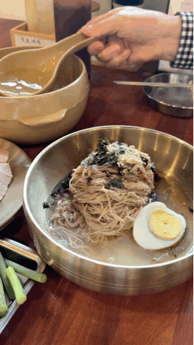[강원 고성] 고성막국수맛집 봉수대해수욕장 근처 백도막국수 삼교....