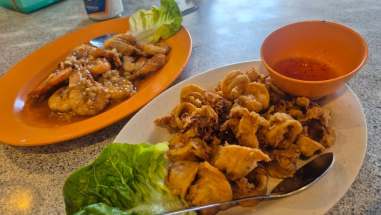 랑카위 쿠아타운 맛집 '원더랜드 푸드 스토어' 푸짐하게 먹고 온 내....