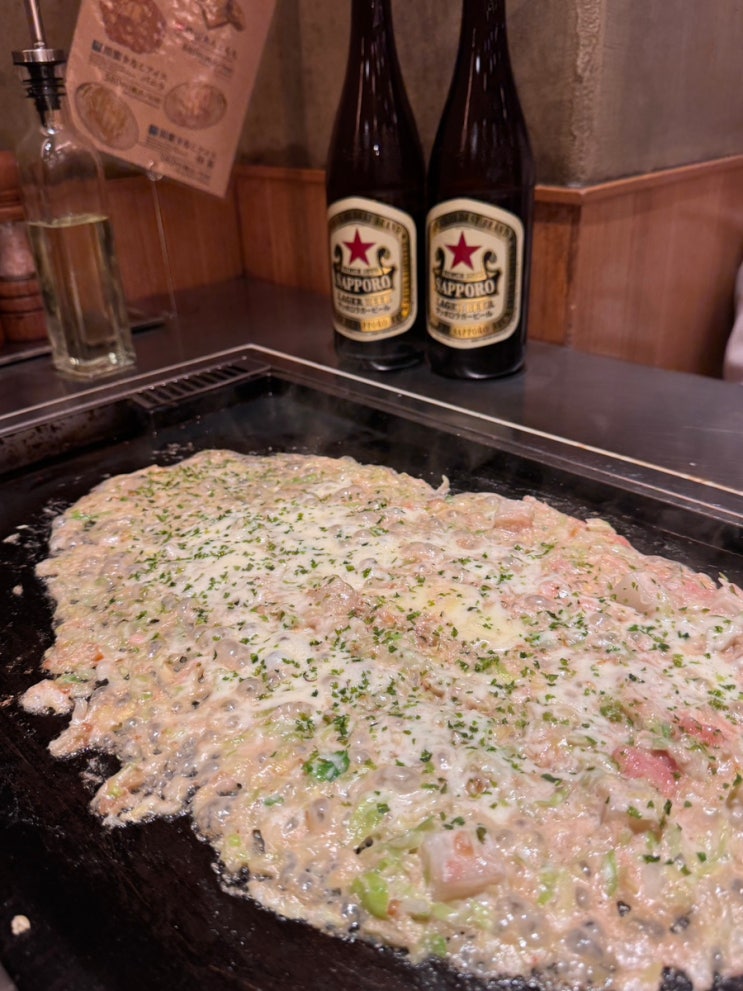 나고야 맛집 츠키시마 몬자 쿠우야 히사야오도리공원점 후기