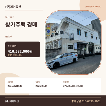 울산상가주택경매·근린주택ㅣ울산광역시 중구 반구동 442-25ㅣ2025타경1630 썸네일