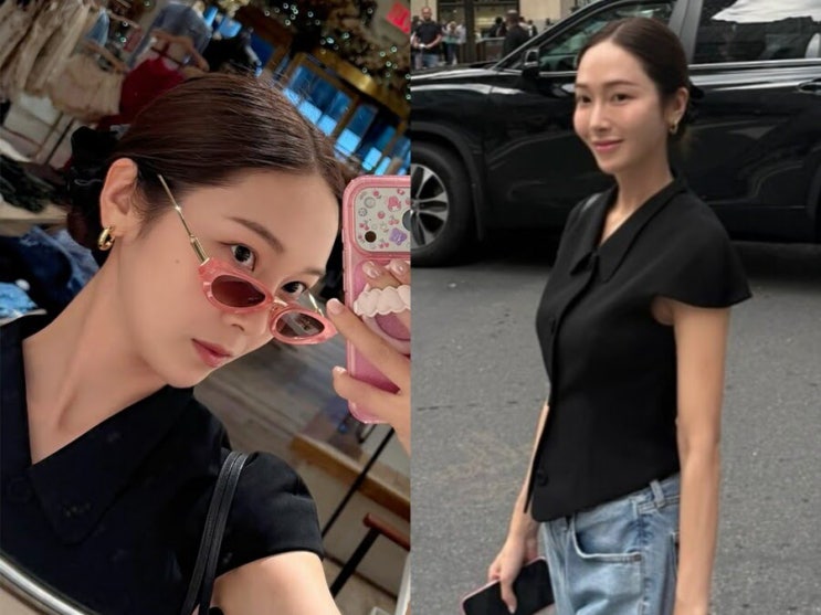 17년 만의 냉면 재결합, 제시카 뉴욕 포착 근황