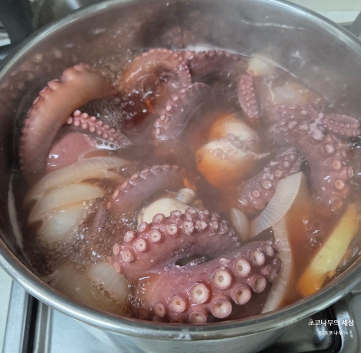 문어 삶는법, 삶는 시간, 부드럽고 감칠맛 나게 삶는 방법