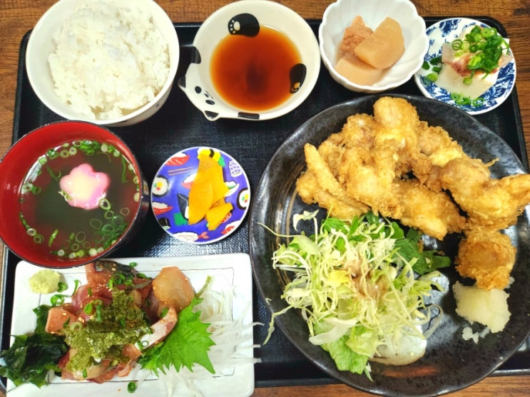 뱃푸역 근처 현지인 맛집 <해센 이즈츠> Seafood Izutsu(海鮮いづつ) 오....