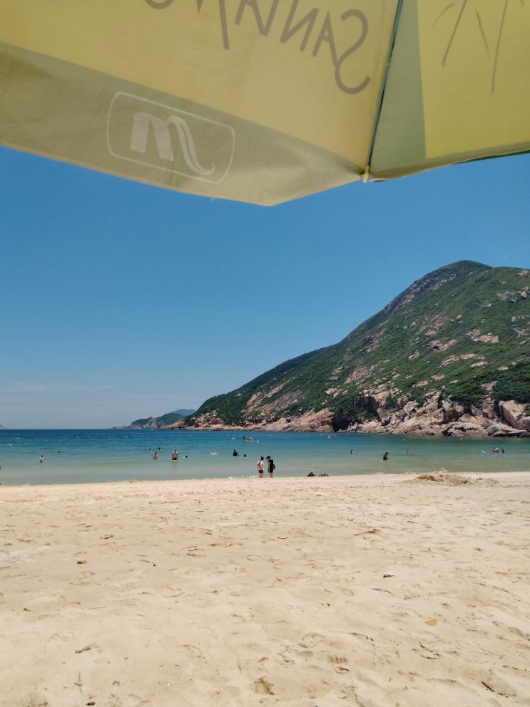 홍콩 해수욕장 추천｜섹오 비치(Shek O Beach) 다녀온 후기, 에메랄드빛....