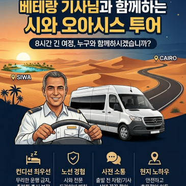 [2026 이집트 여행] 시와 오아시스 투어 안전가이드 — 싼 투어가 위험한 진짜 이유 (ft. 이집트 기사가 말하는 안전 기준)