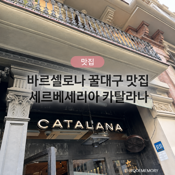 바르셀로나 꿀대구 맛집 세르베세리아 카탈라나｜어디서도 못 먹어....