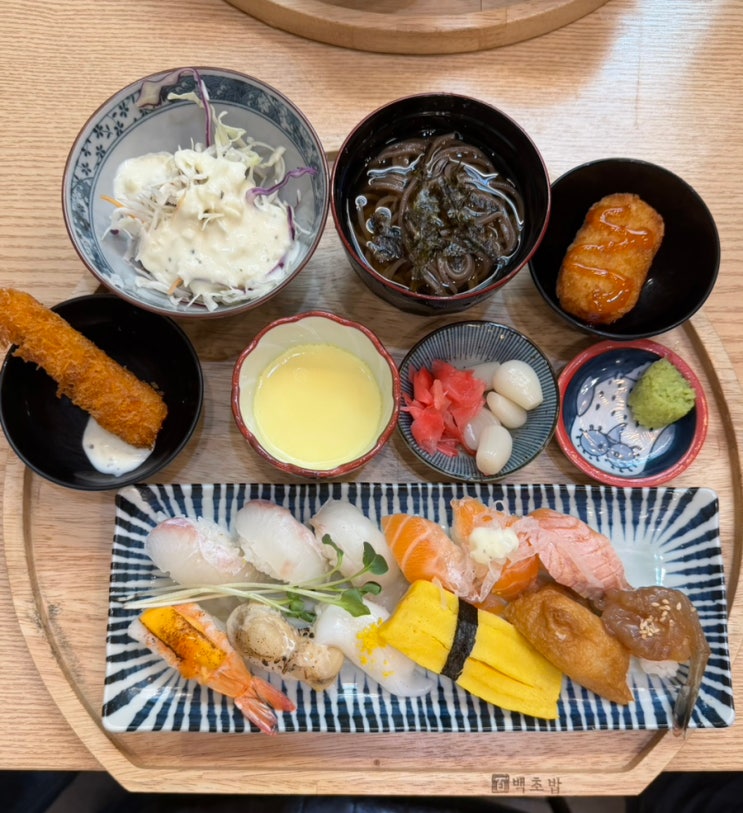 [부산 맛집]명지 맛집-백초밥