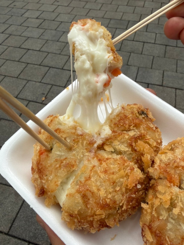 강릉 중앙시장 맛집 모음 (베니닭강정/강릉수제어묵고로케/강릉사....