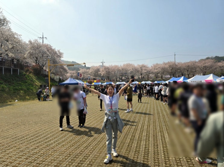 대청호 벚꽃길 마라톤대회 10Km(미니코스) 완주 후기 _ 260411