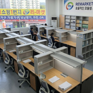 사무실 공간 활용 200% 극대화하기! 리마켓 부천인천점