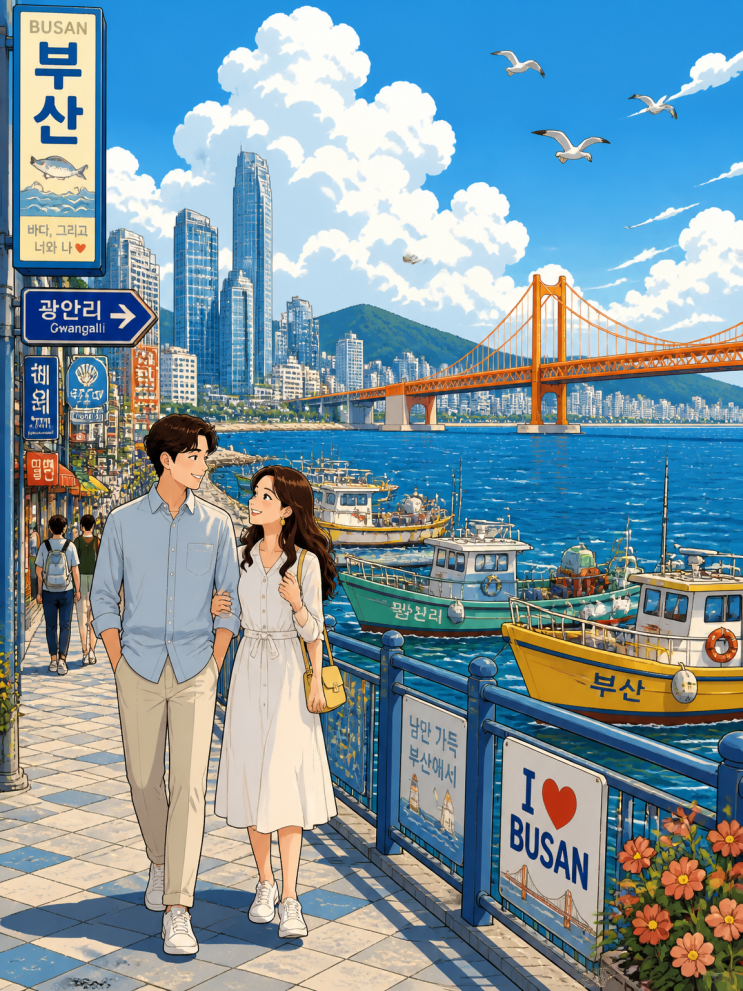 부산여행 가볼만한곳 실패없는 부산 명소와 핫한 공방 체험으로 채....