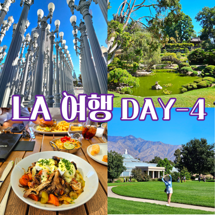 LA 여행 4일차｜헌팅턴 라이브러리, LACMA 알차게 즐기기
