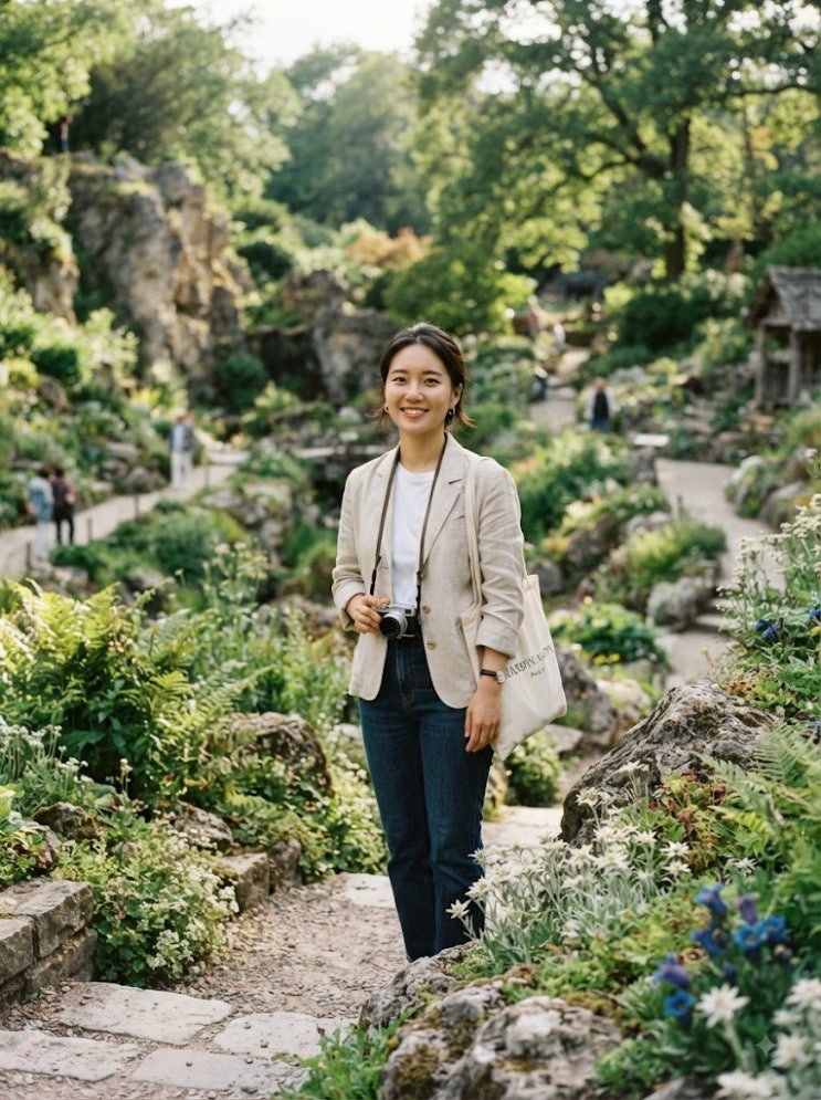 파리 식물원 속 알프스｜프리한19에 나온 쟈르뎅 알펭 Jardin Alpin