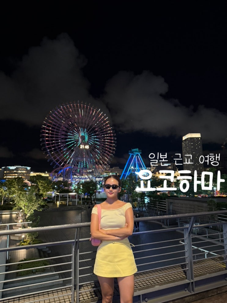 요코하마 : 일본 도쿄 근교 여행 추천｜코스모월드 대관람차, 차이....