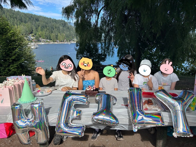 <밴쿠버 1년 살기> #106. Heily's Birthday Party in Deep Cove (딥코브에서 생일....