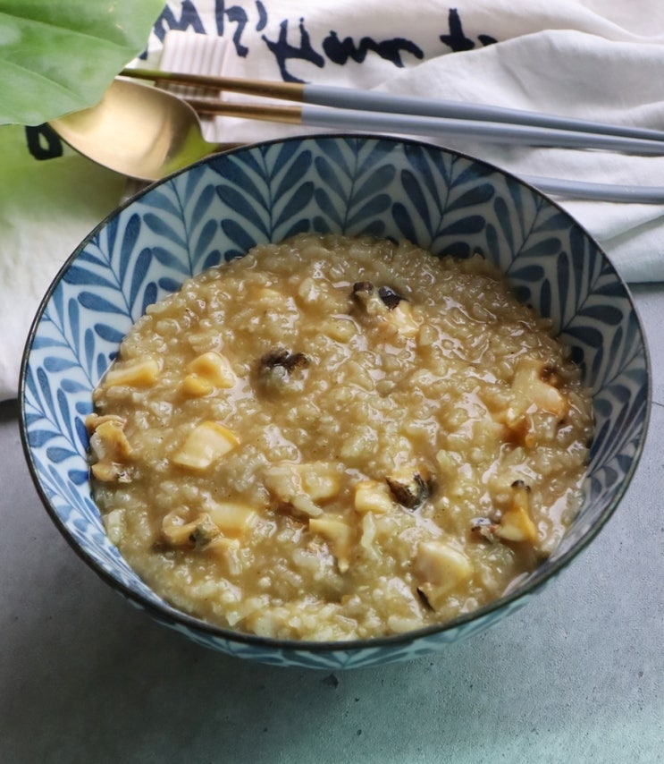 전복죽 끓이는법 찹쌀 내장 전복죽 레시피