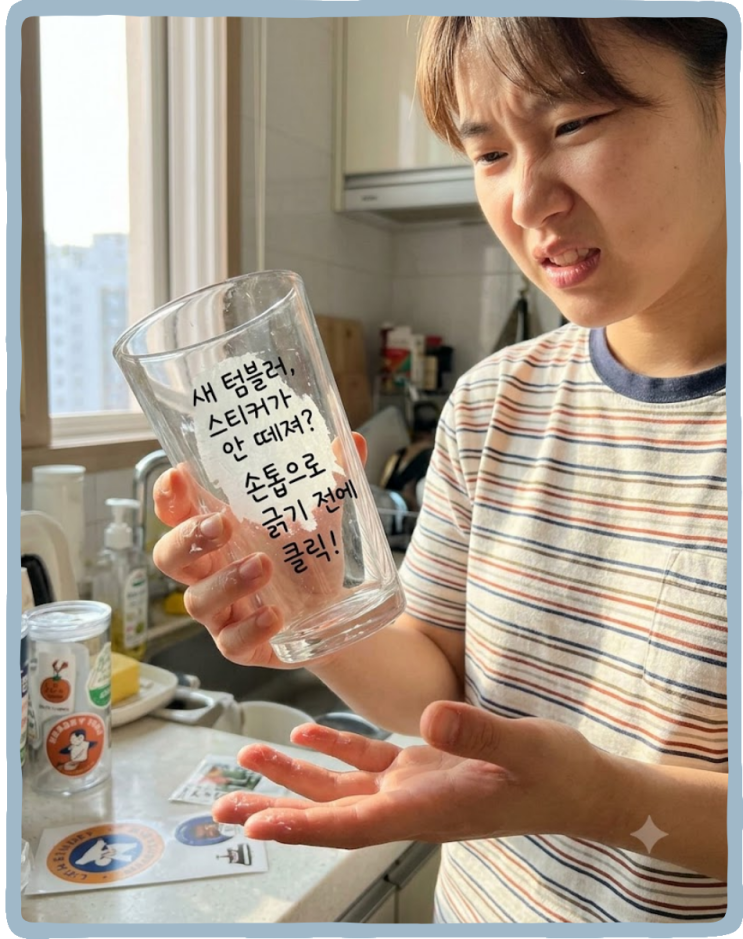 스티커제거방법, 끈적임 없이 떼는 4가지 비법