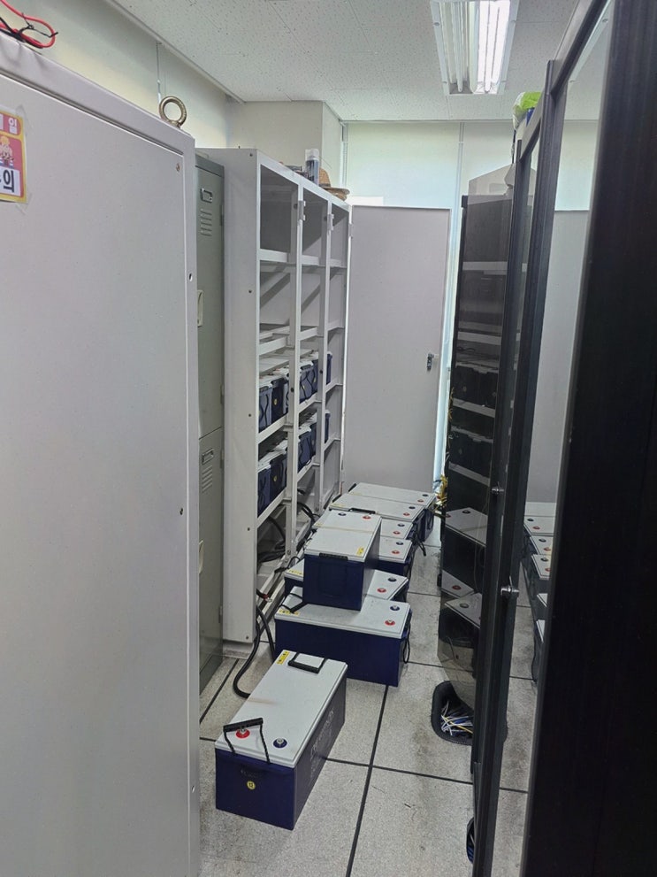 부산남구배터리, 일동델코배터리 산업전지 UPS 고효율 대응과 깔끔 교체