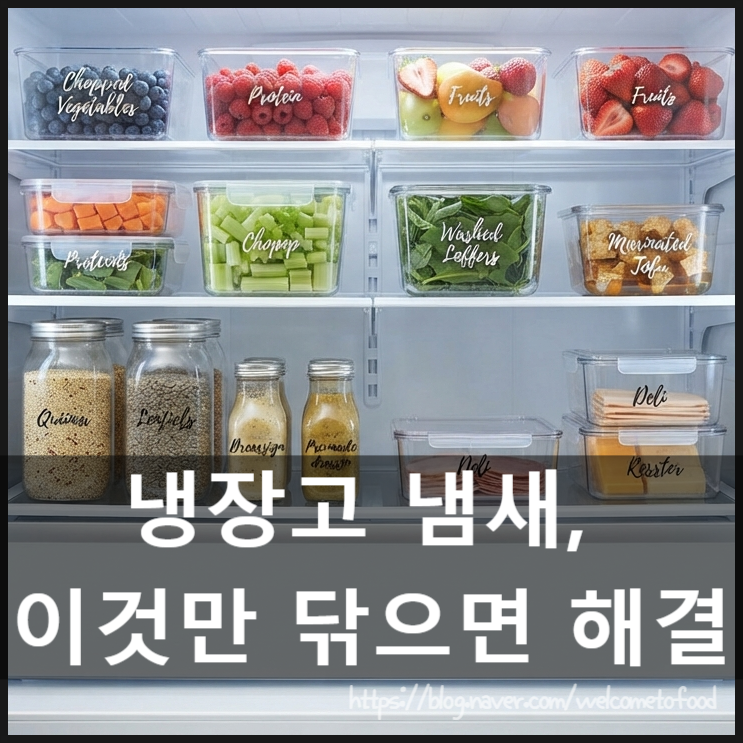 냉장고 청소 방법, 냄새·곰팡이·고무패킹까지 깔끔하게 정리하는 법