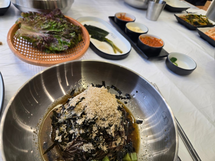 강원도 인제 원대리 자작나무숲 맛집 시원한 막국수 한그릇으로 무....