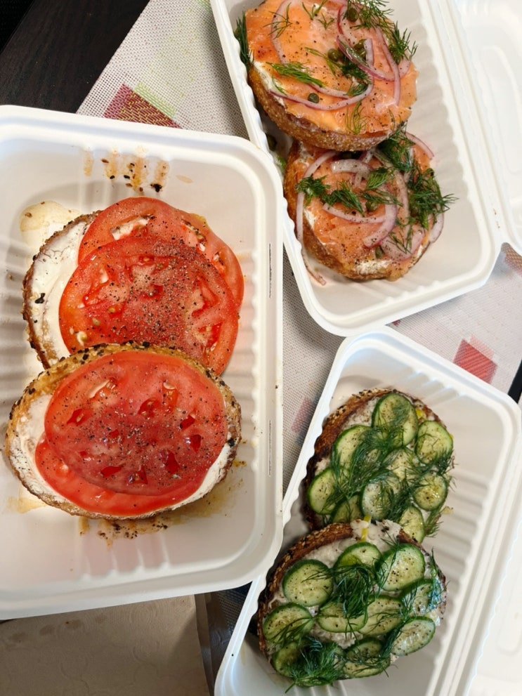 [뉴욕] 핫하기 핫한 (Apollo Bagels)아폴로 베이글 메뉴 추천 & 현지인 후....