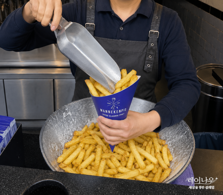 또 먹고 싶은 암스테르담 감자튀김 맛집 '마네켄피스Manneken Pis' 후기....