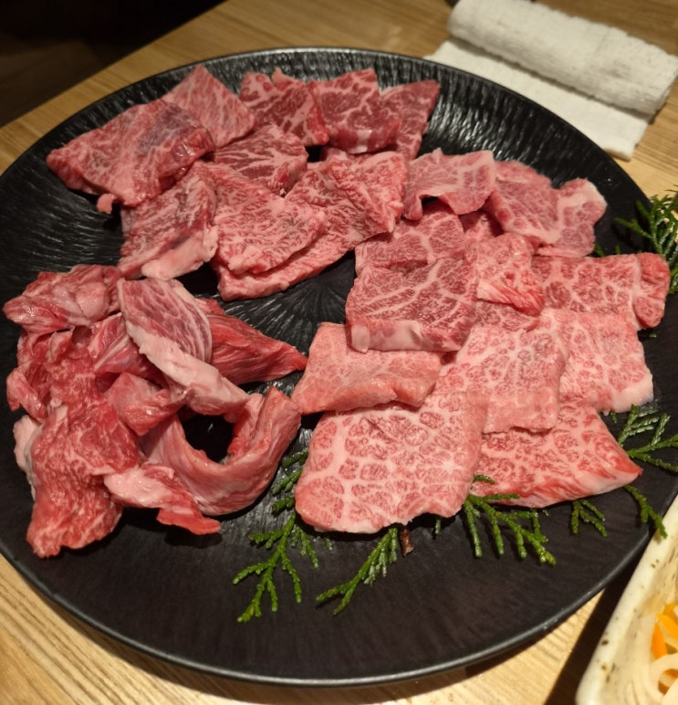 오사카 맛집 야키니쿠 리키마루 난바 미나토마치점 와규 소고기 무....