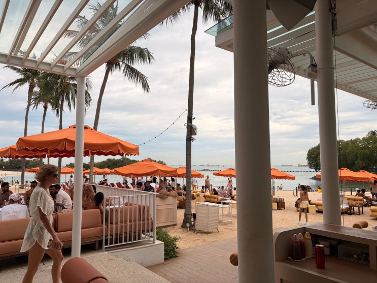 [해외핫플] 싱가포르 센토사 탄종 비치클럽 Tanjong Beach Club 솔직 후기
