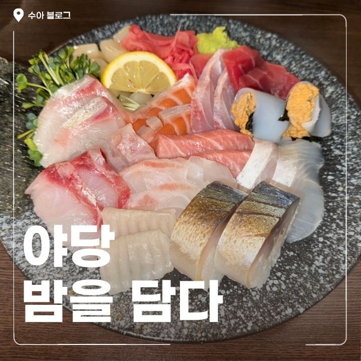 야당 이자카야 추천 '밤을담다' 동네에 이런 숙성회 맛집 있었다니? : 네이버 블로그