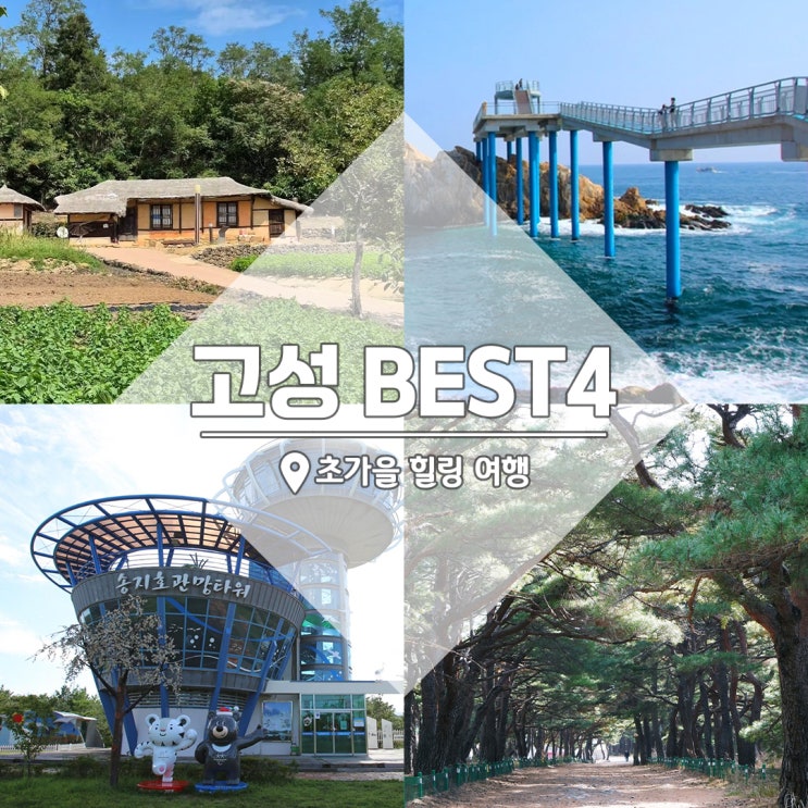 고성 가볼만한곳 BEST4 백섬해상전망대 왕곡마을 화진포 송지호
