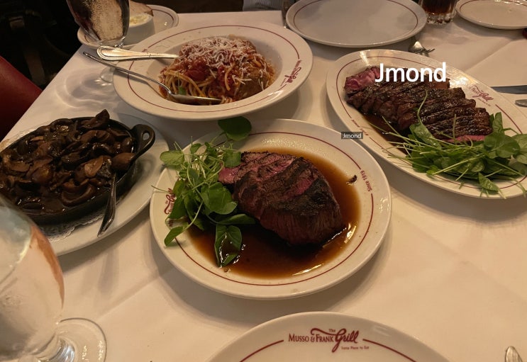 14박15일 LA 로스앤젤레스 무소 앤 프랭크 그릴 Musso & Frank Grill
