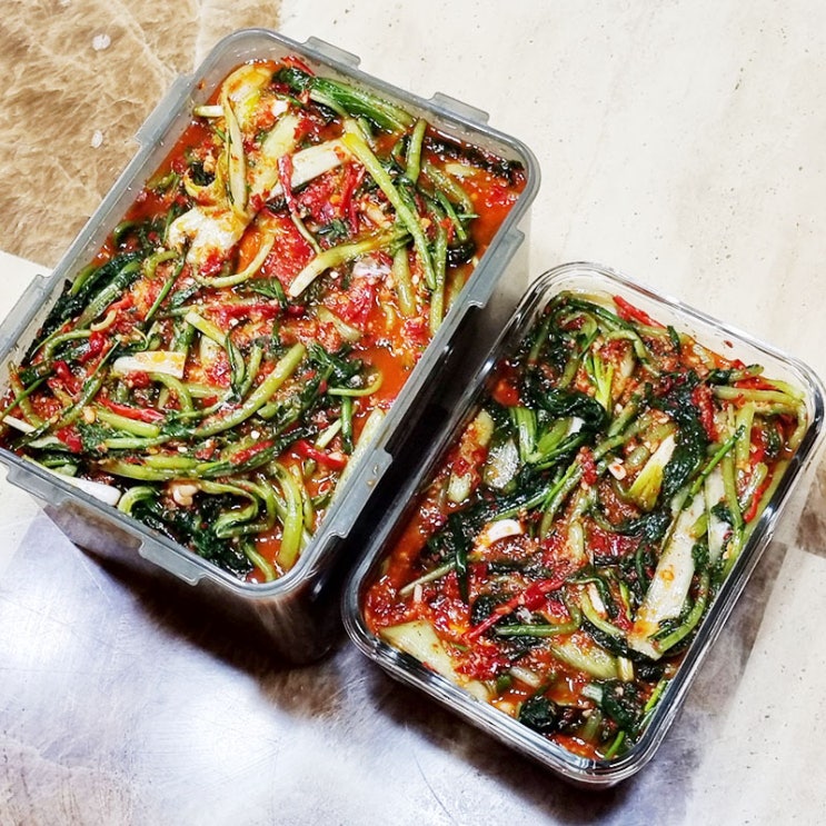 열무김치 담그는법 열무얼갈이김치 레시피