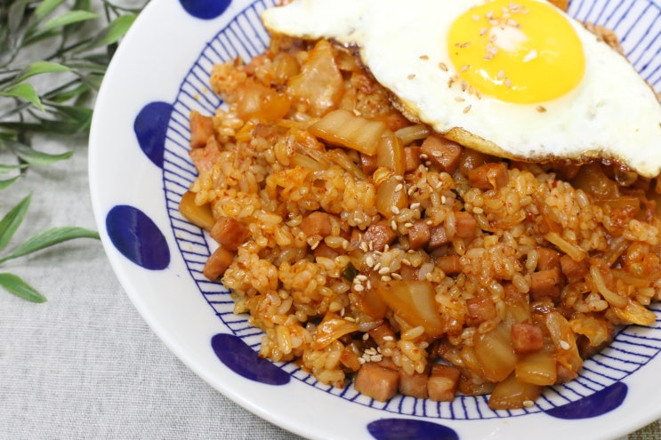 마요네즈 햄김치볶음밥 레시피 진짜 맛있을까?