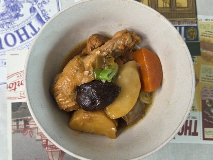 찜닭 레시피｜백종원 간장찜닭 따라 만들어봤어요! 감자·떡 듬뿍 넣고 푸짐하게!