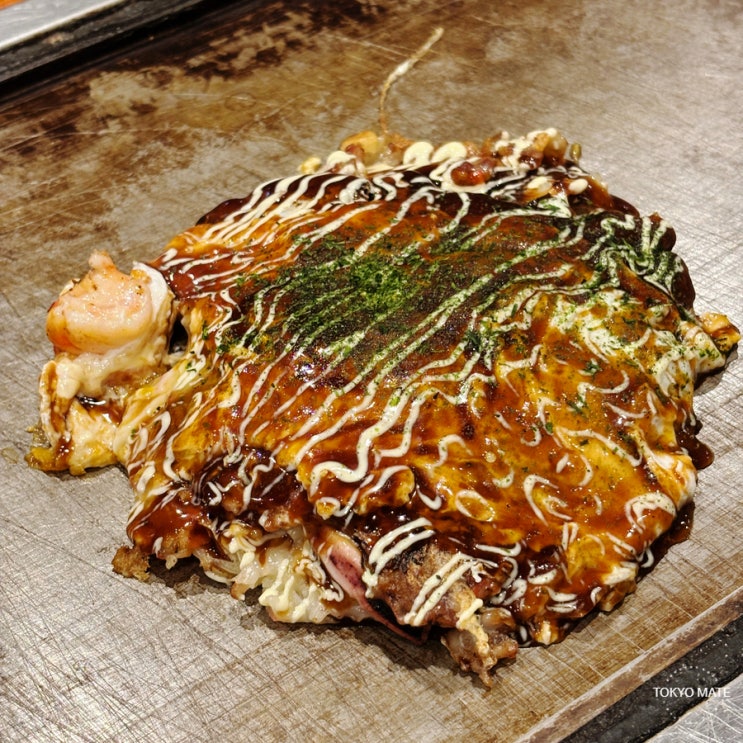 오사카 후쿠타로 본점 오코노미야끼 메뉴·가격과 웨이팅