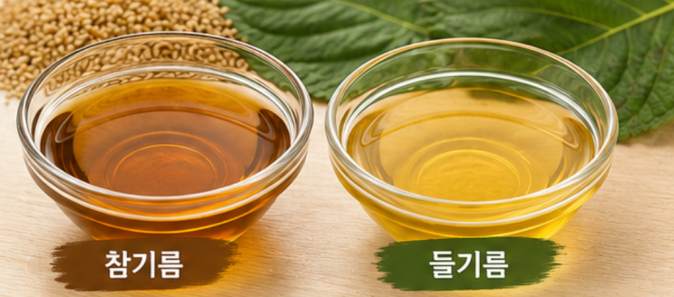 참기름과 들기름, 아무 요리에나 바꿔 써도 될까? 보관방법까지 알....