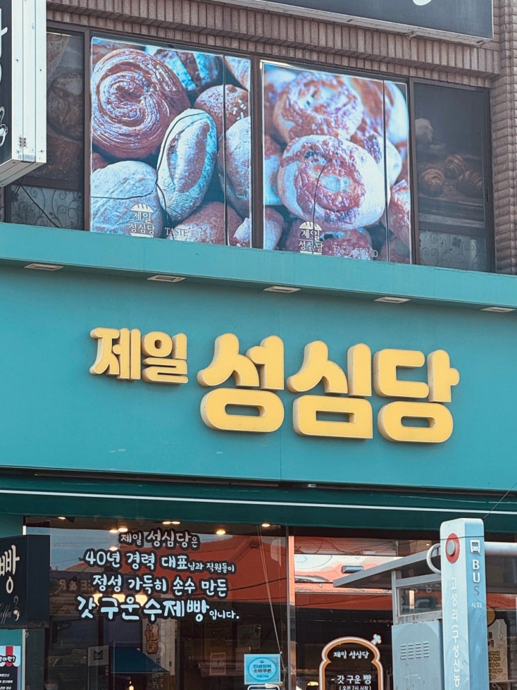나혼자산다 권유리 성산 빵지순례 후기  보룡제과 & 제일성심당