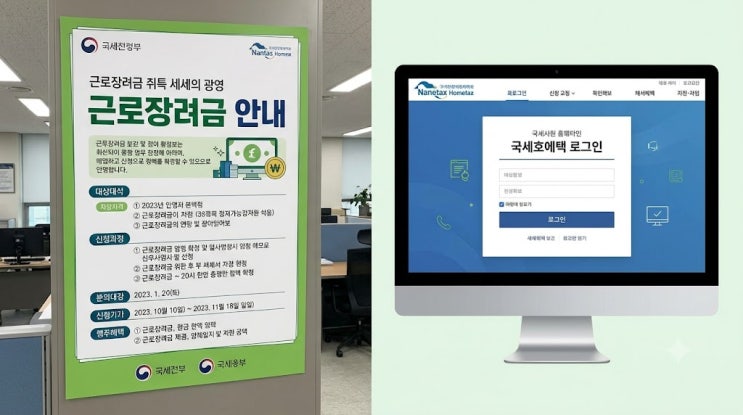 근로장려금 신청방법부터 지급일·대상 기준·금액 조회까지 한눈에 보기 (실제 신청 후기)