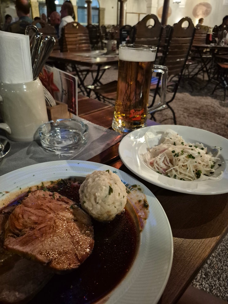 [잘츠부르크 맛집] 식당 Sternbräu  / 라이브 바 Celtic Spirit :14박16일 동....