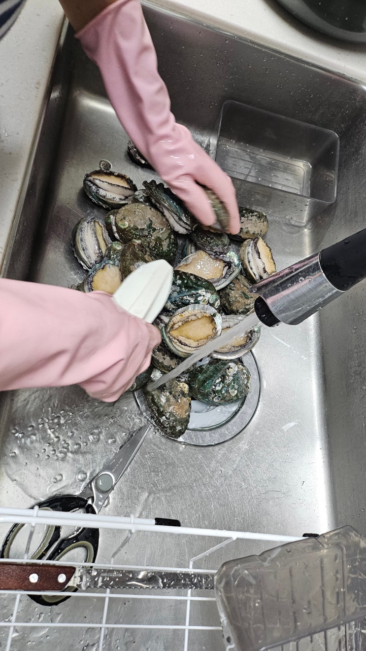 전복 손질방법 전복죽 전복버터구이 만드는 법