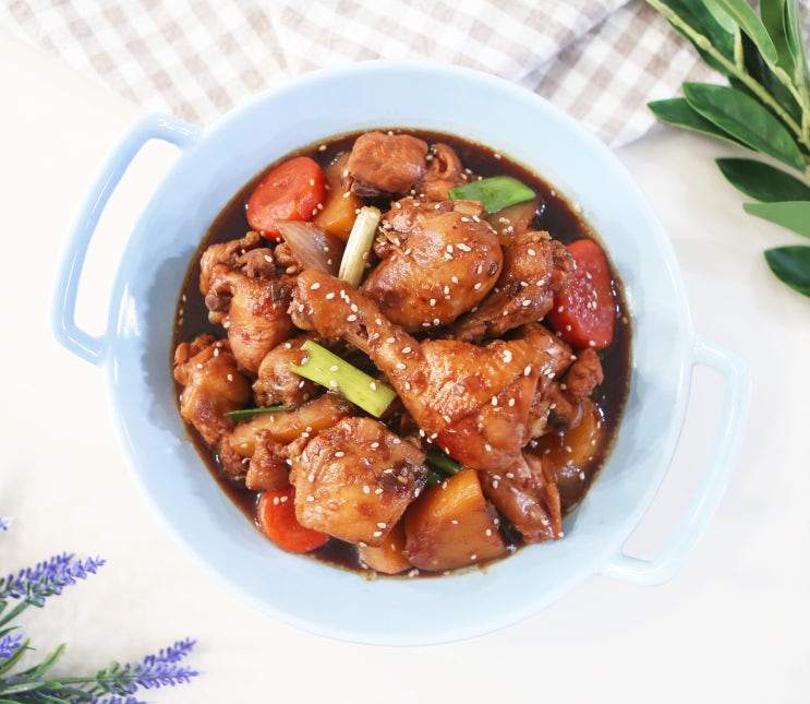 간장 찜닭 레시피 안동찜닭 만들기