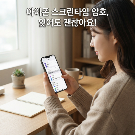 아이폰 스크린타임 암호 분실? 초기화 없이 1분 만에 재설정하는 법