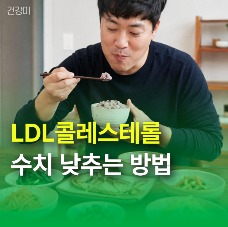 LDL콜레스테롤 수치 낮추는 방법 "영양제 vs 음식, 무엇이 더 효과적일까?"