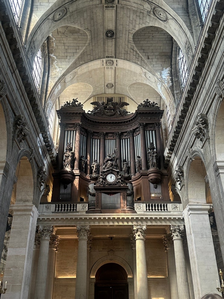 파리 St. Sulpice 생쉴피스 성당 관람포인트, 가톨릭 교중미사 정보
