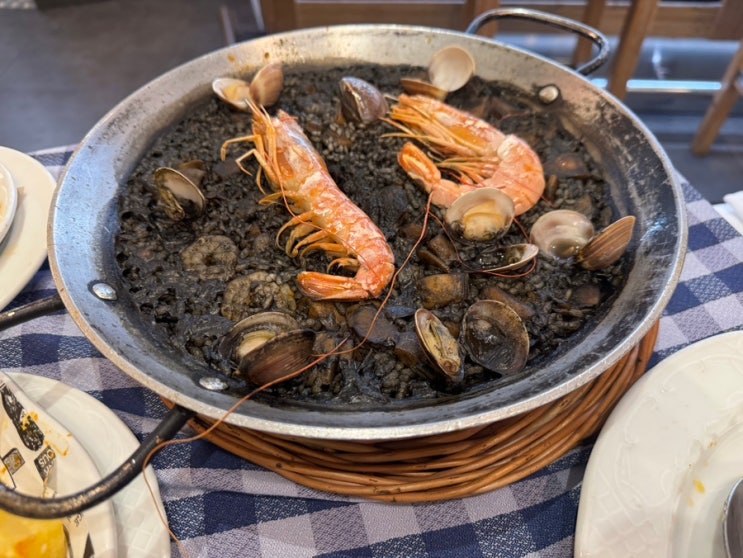 바르셀로나 맛집 엘 그롭 가우디(El Glop Gaudí), 먹물 빠에야 솔직후기