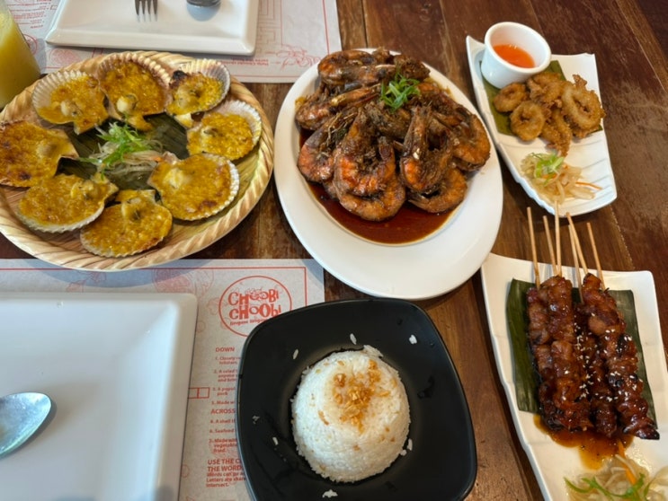 세부 츄비츄비 막탄 뉴타운점 메뉴 가격 솔직후기