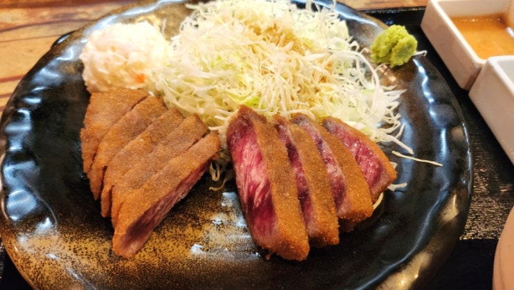 오사카여행맛집[규카츠 토미타] 난바 맛집추천